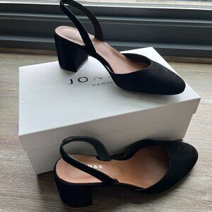 JONAK Paris - Dolby Heeled Babies in Black Velvet (NWT)